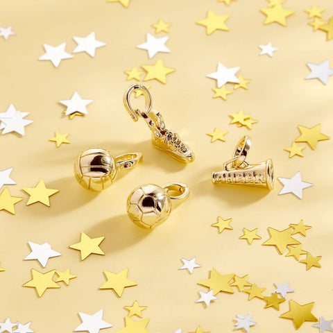 Harper Statement Soccer Ball Charm