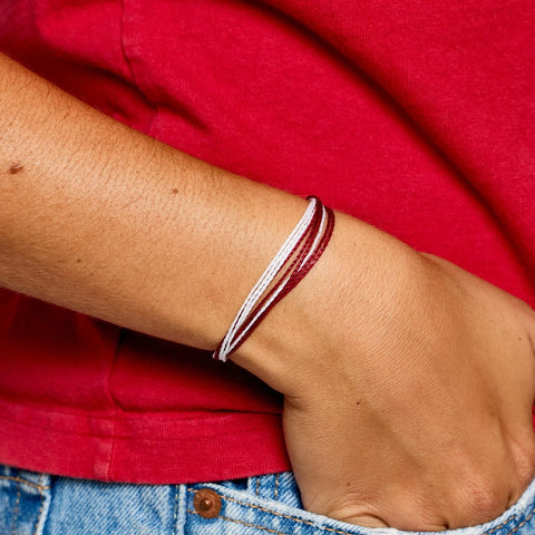 Maroon & White Collection