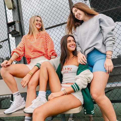 Green, Orange & White Collection