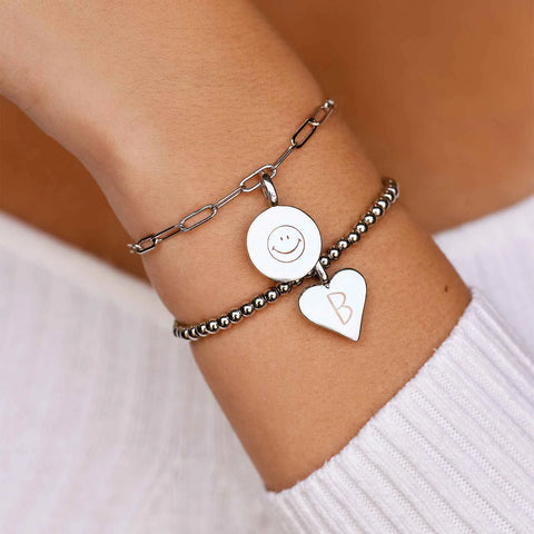 Engravable Heart Harper Charm