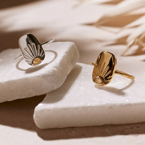 Sunshine Tag Ring
