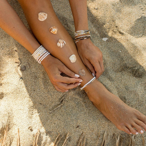 Leche Stretch Bracelet Set of 8