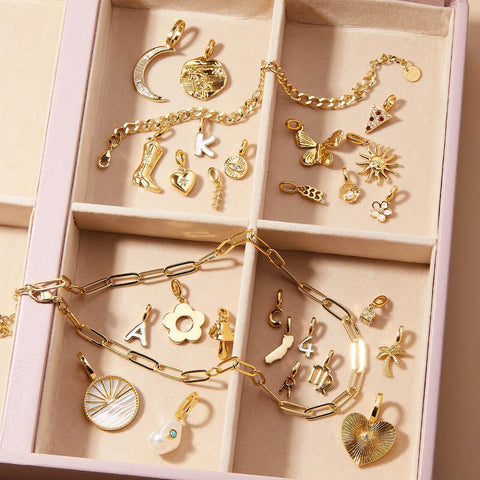 Harper Jeweled Mushroom Charm