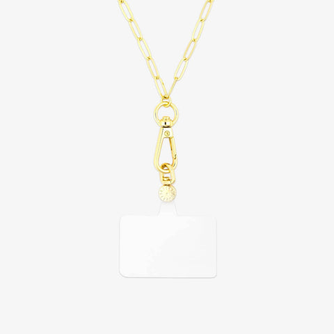 Paperclip Chain Wristlet Phone Chain